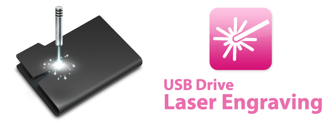 USB Drive Laser Engraving