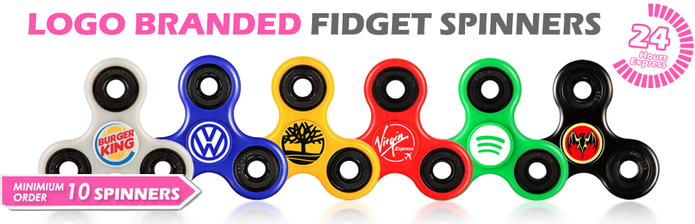 Logo Printed Fidget Spinners