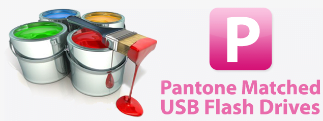 Pantone Matched USB Drives