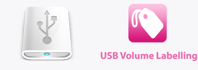 USB Drive Volume Labelling