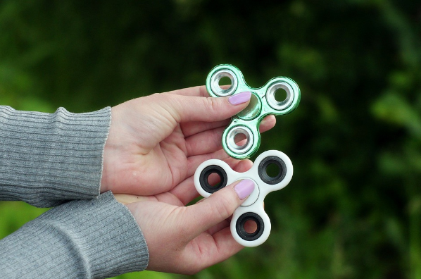 A fidget spinner that flies exists because of course it does