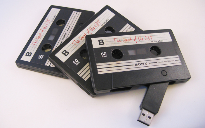 Retro Audio Cassette USB Drive