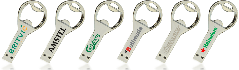 Retro Bottle Opener USB Memory Flash Drive