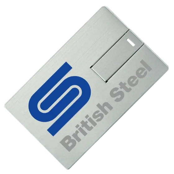 Alloy Credit Card USB with your branding