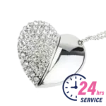 Crystal Heart USB
