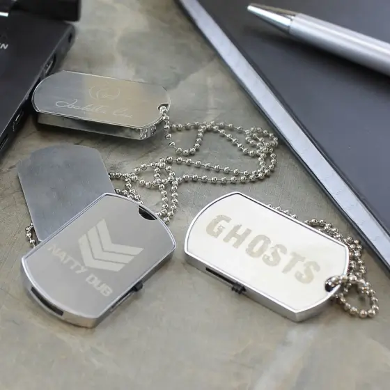 Dog Tag USB view 2