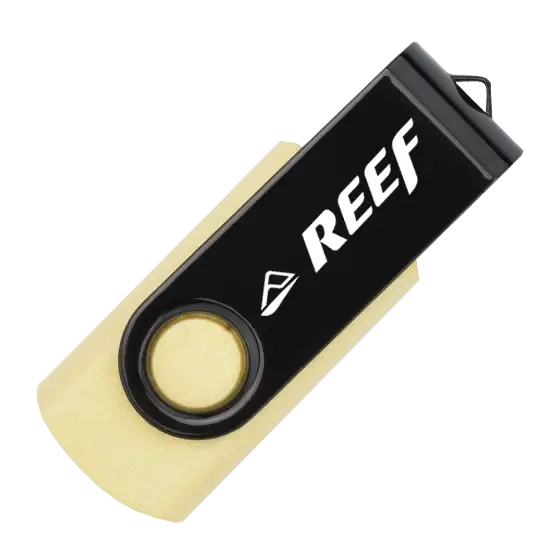 Eco Twister Duo USB with your branding
