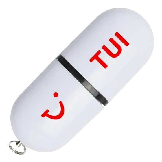 Flat Pod USB with your branding