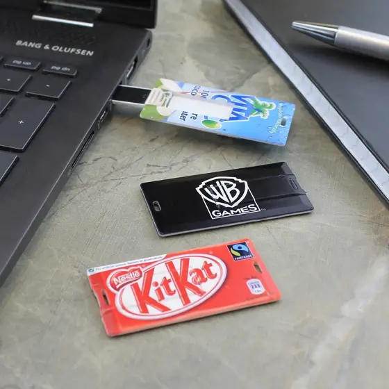 Mini Slim Credit Card USB view 2