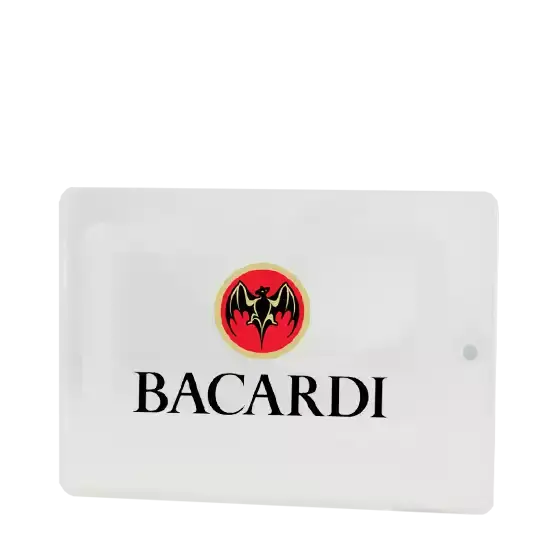Card USB Plastic Box with your branding