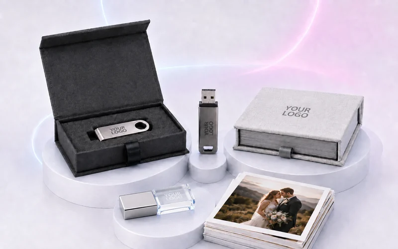 Branded USB sticks for photographers printed with your logo