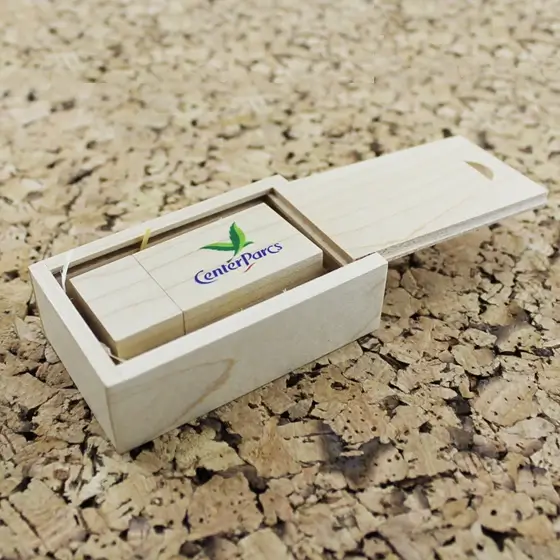 Wooden Block USB view 4