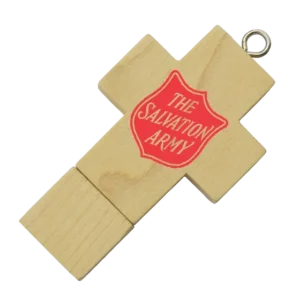 Wooden Cross USB