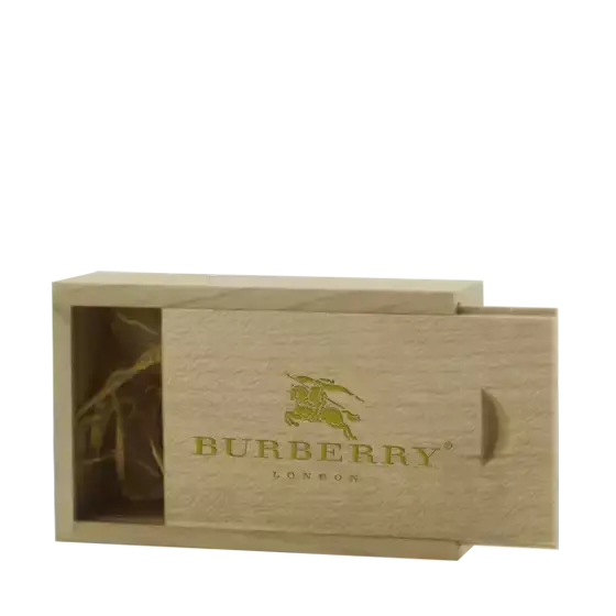 Wooden USB Slide Box with your branding