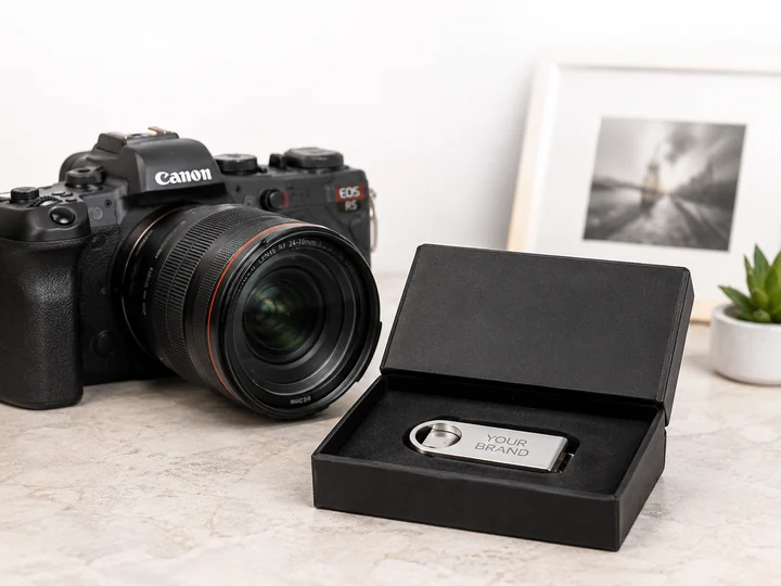 Branded USB sticks and tech gifts for photographers