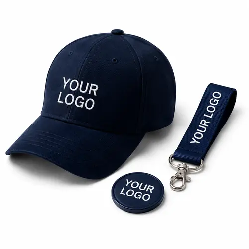 Branded event merchandise printed with your logo, sourced by USB Makers