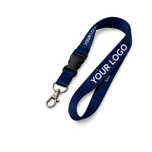 Branded lanyards printed with your logo, sourced by USB Makers