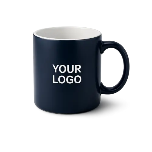 Branded mugs printed with your logo, sourced by USB Makers