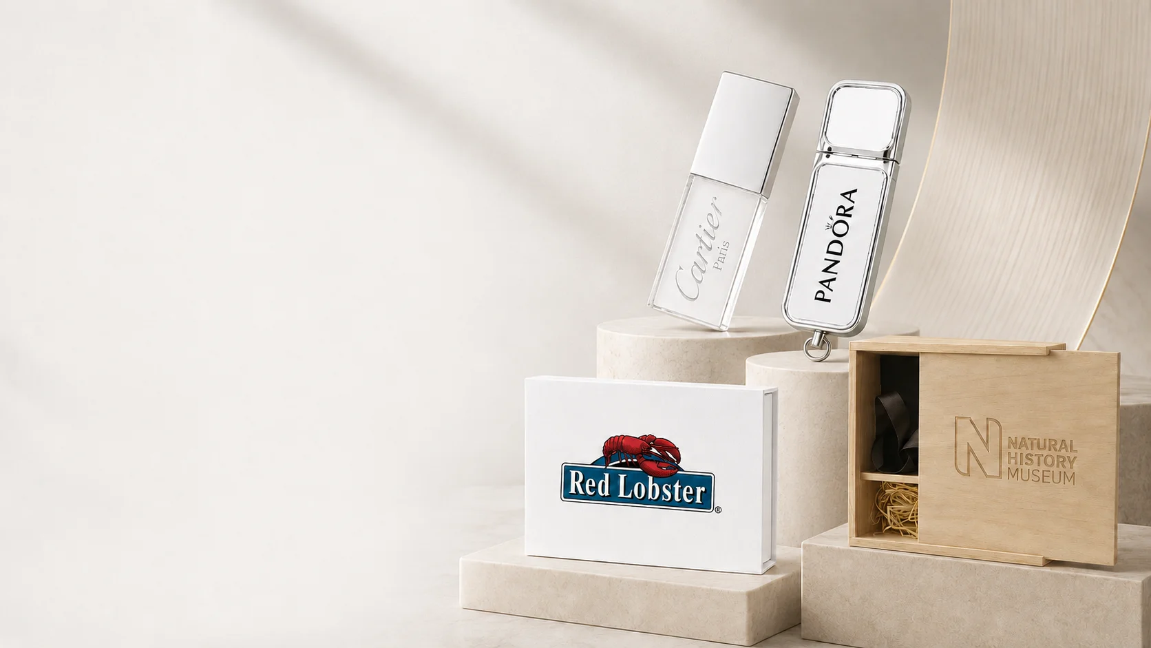 Premium branded USB drives and presentation boxes for photographers